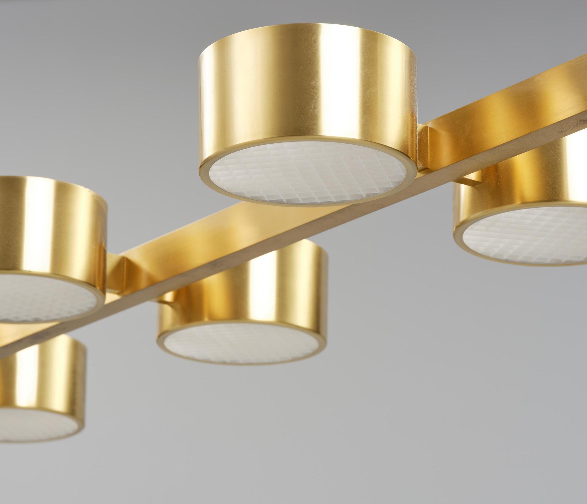 Hans-Agne Jakobsson, a monumental ceiling lamp model T 261/14, Hans-Agne Jakobsson AB, Markaryd, 1950s-60s.