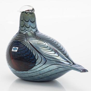 Oiva Toikka, A glass bird 'Pheasant', signed O. Toikka Nuutajärvi.