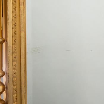A trumeau mirror, from early 20th century.