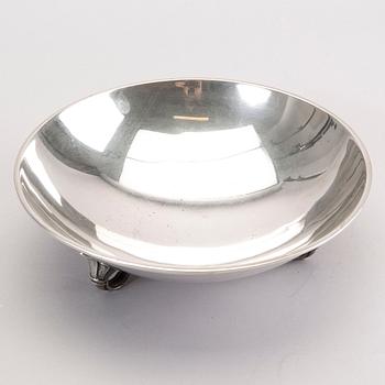 A Danish 20th century sllver bowl mark of Laurits Berth 1938 weight  606 gram.