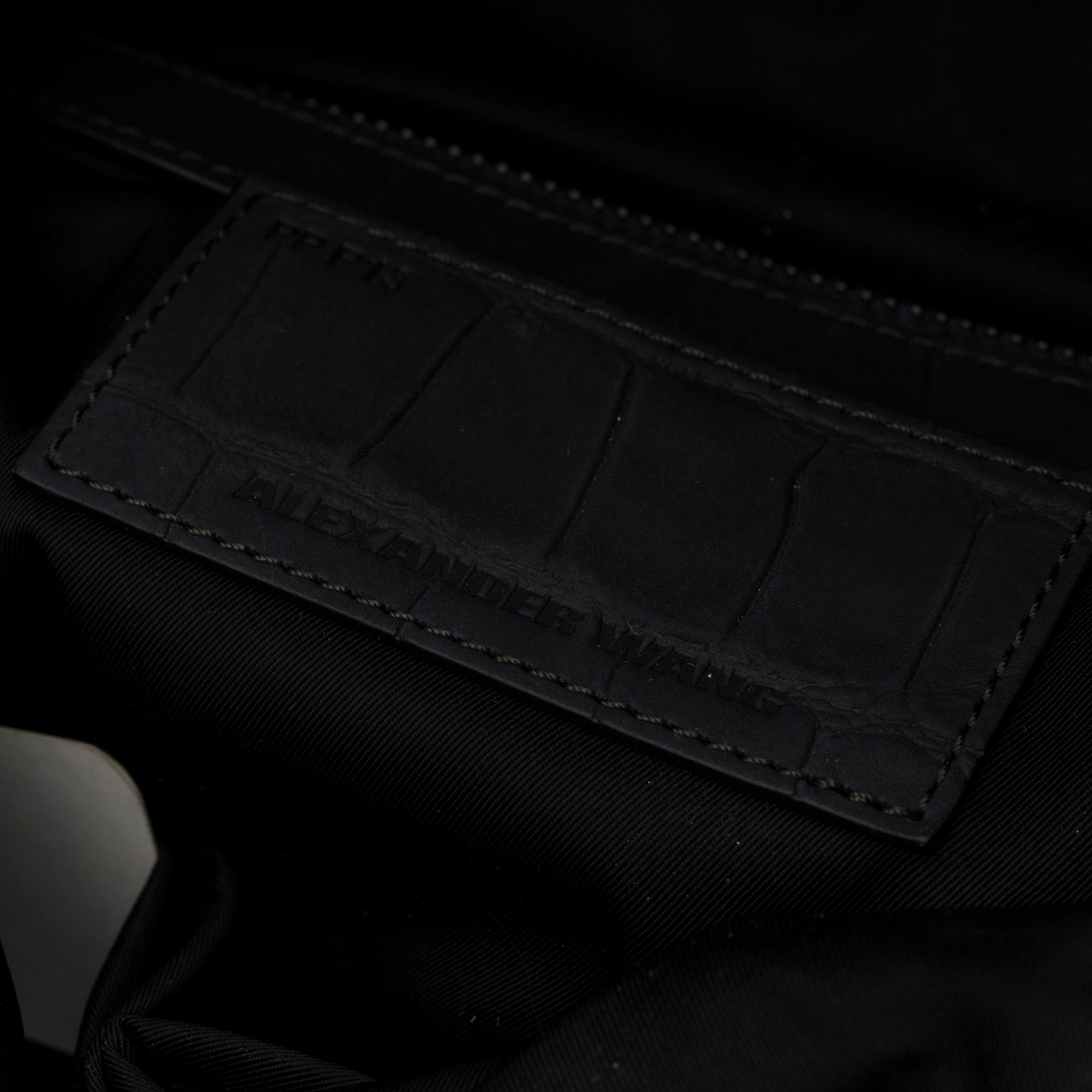 ALEXANDER WANG, handbag "Prisma skeletal lunch bag".