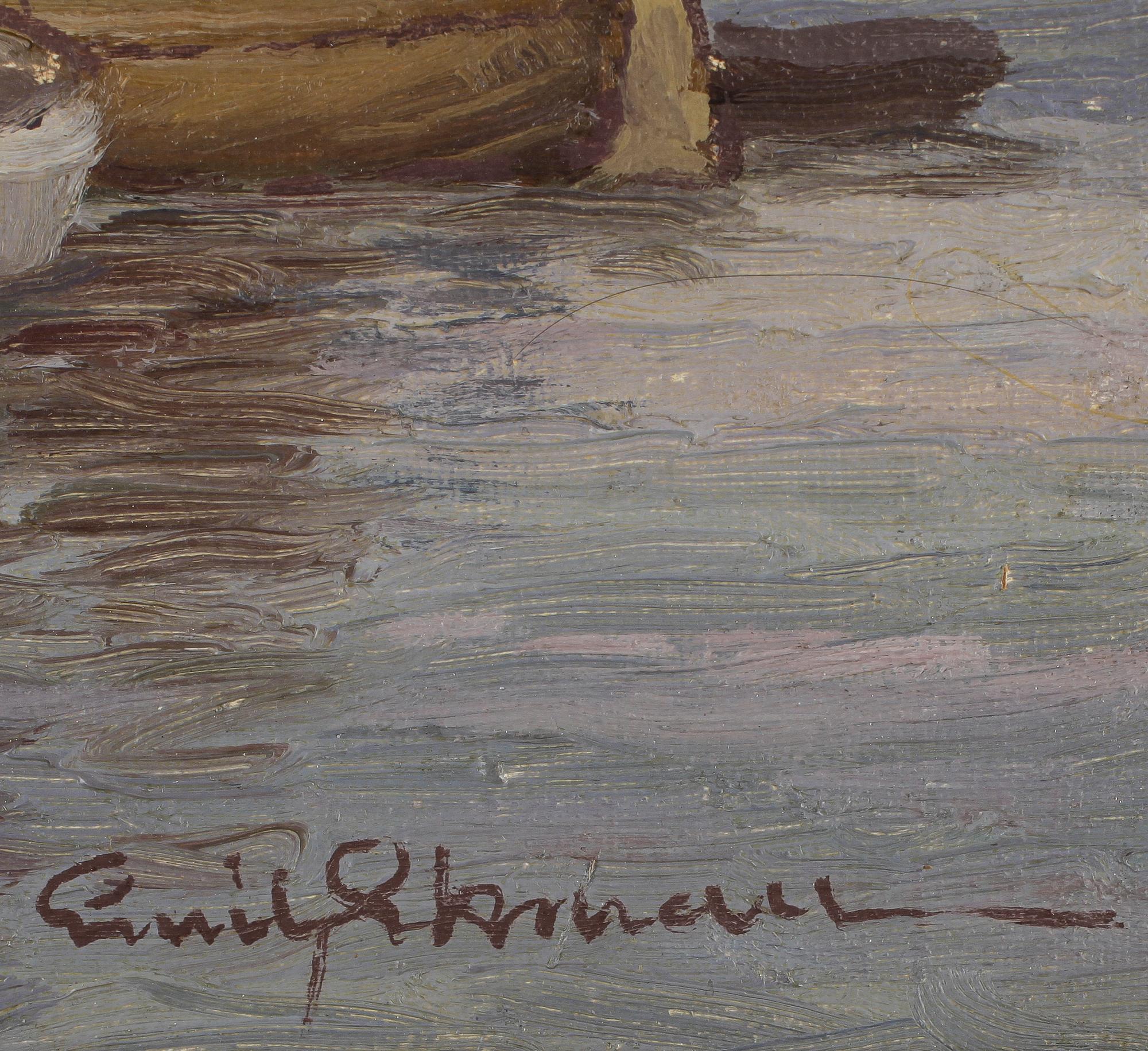 EMIL EKMAN, olja på duk, signerad.