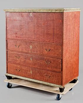 CHIFFONJE, allmoge, Hälsingland, 1800-tal.