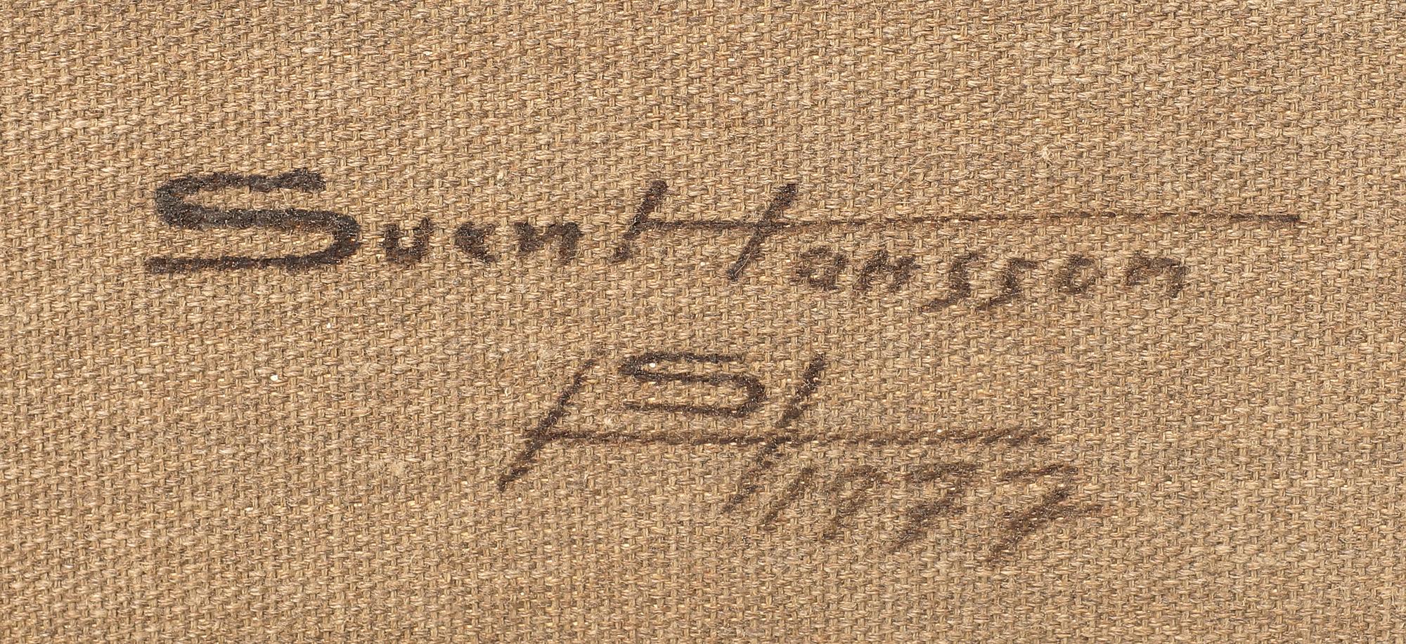 Sven Hansson, oil on canv<as signed and dated 1977.
