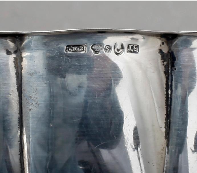 SKÅL, silver, CG Hallberg, Stockholm, 1935. Vikt ca 250g.