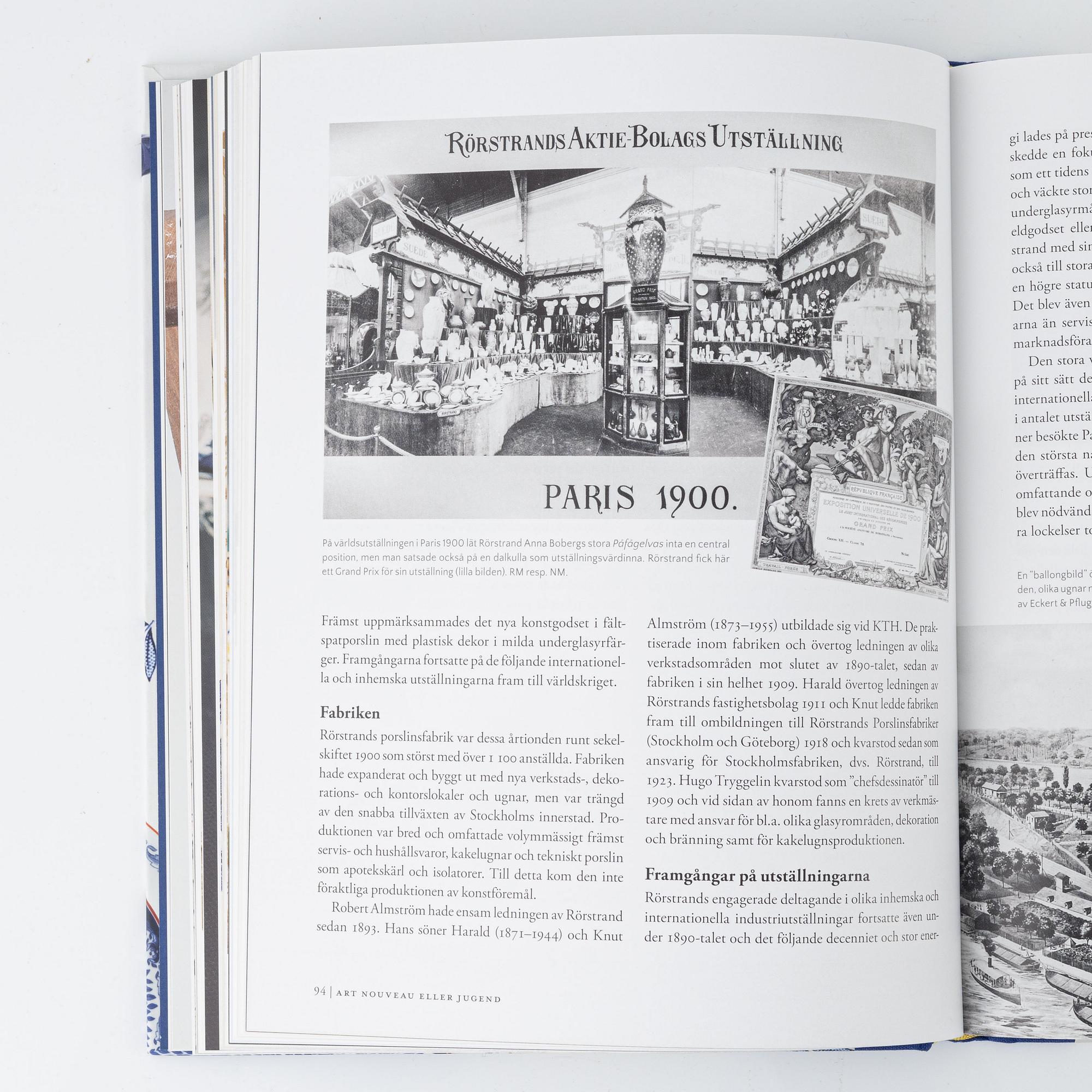 Böcker om svensk keramik. 19 st..