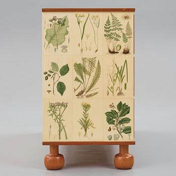 Josef Frank, a chest of drawers/ a sideboard "Flora", Svenskt Tenn, Sweden, mid 20th century, model 1050.