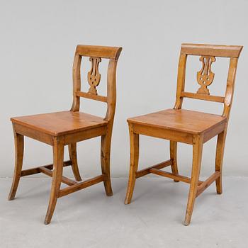 STOLAR, ett par, Karl Johan, 1800-talets första hälft.