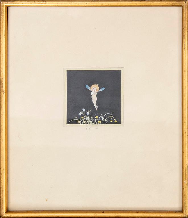 Einar Nerman, 9 pcs., 1915.