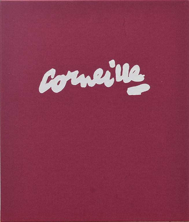 BEVERLOO CORNEILLE, album med fyra färgserigrafier samt bok, signerade och numrerade 193/200.