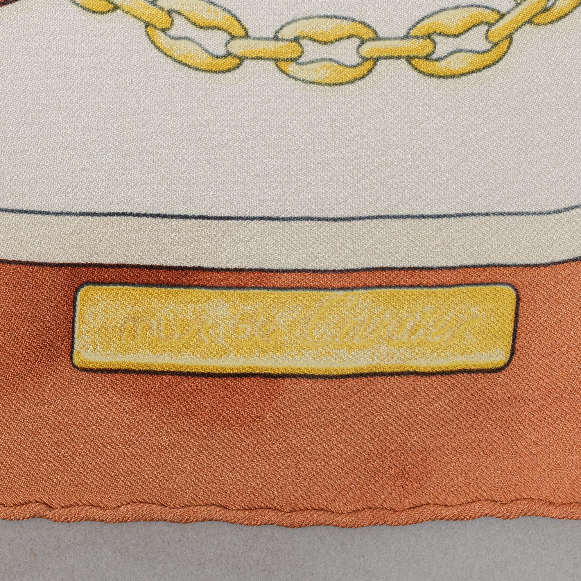 Cartier, scarf.