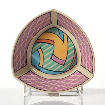Dorothy Hafner, a 47-piece "Flash" ceramic dinner service, Rosenthal, Germany, post 1984.