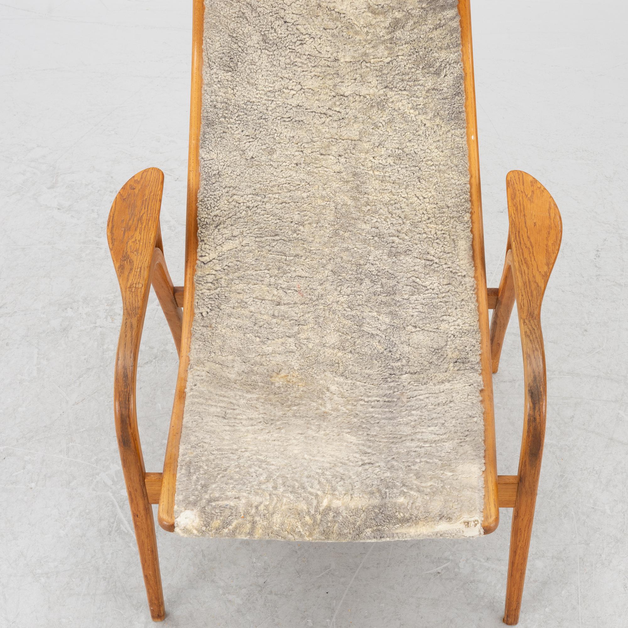Yngve Ekström, A 'Lamino' armchair, Swedese, Sweden, second half of the 20th century.
