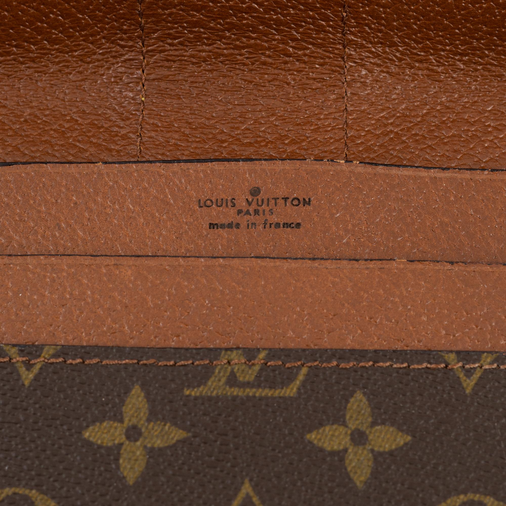 Louis Vuitton, A monogram canvas Vintage Porte Documents.