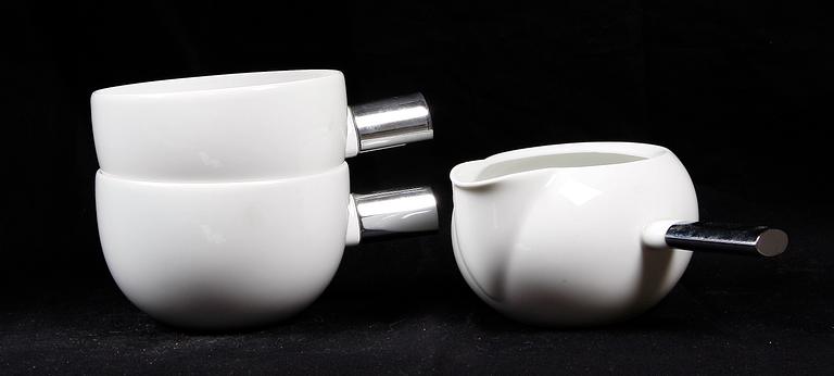 KAFFESERVISDELAR, 5 st, porslin, Rosenthal studio-linie.