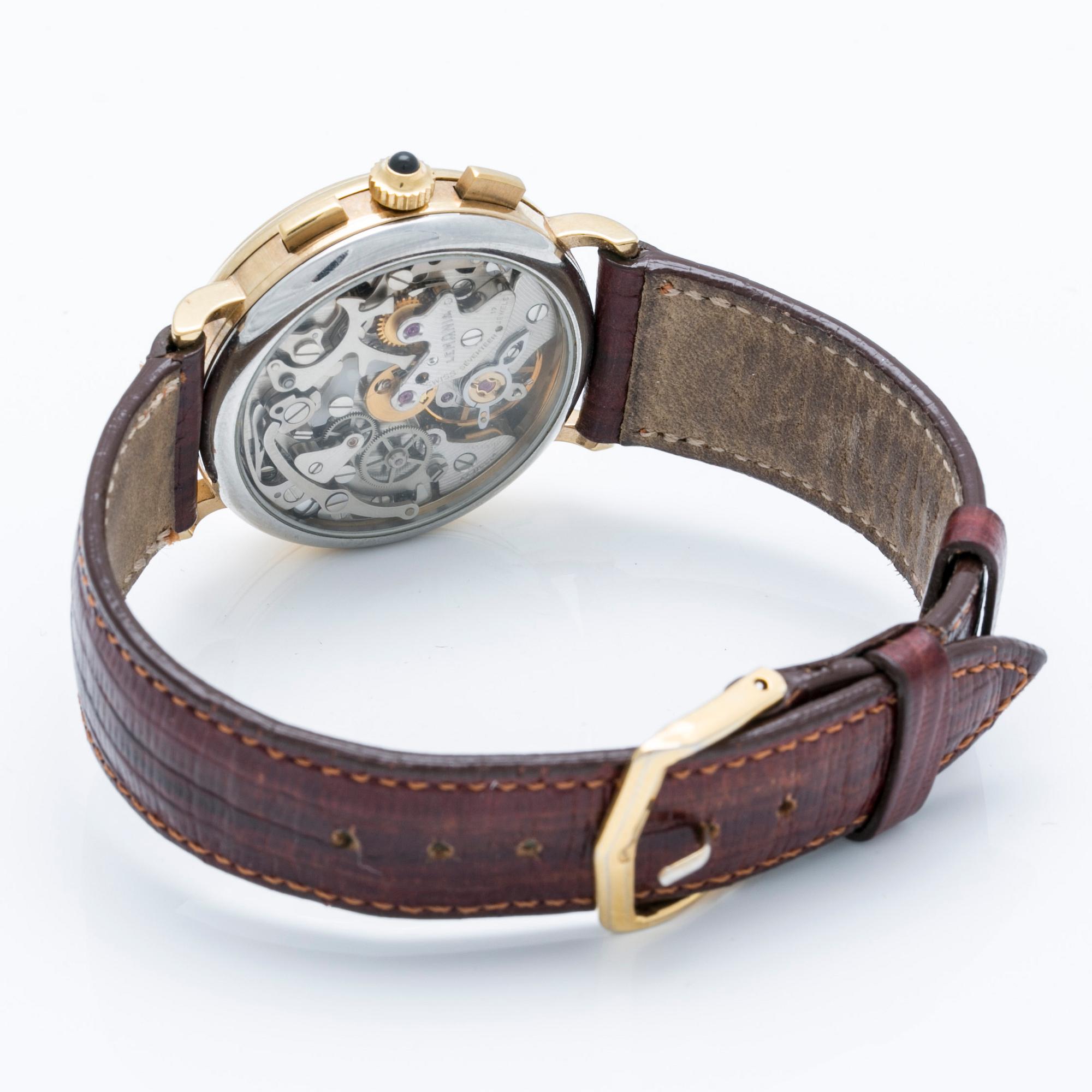SAINT IVES GENEVÈ, wrist watch 33 mm, chronograph. - Bukowskis