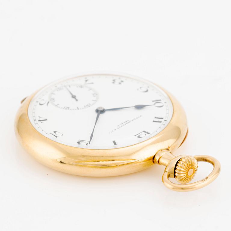 Patek Philippe & Cie, ca 1920. <b>Case size:</b> 48 mm
<b>Material:</b> 18K gold, inner c...