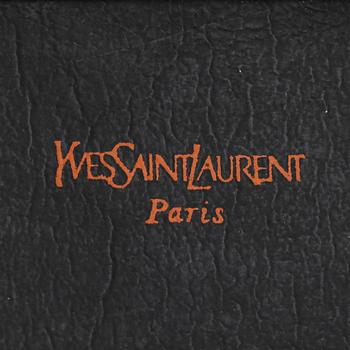 YVES SAINT LAURENT, a brown suede belt from 1970s/80s.