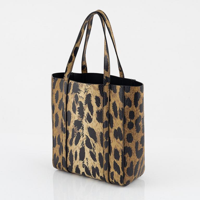 Balenciaga, A leopard print 'Everyday Tote'.