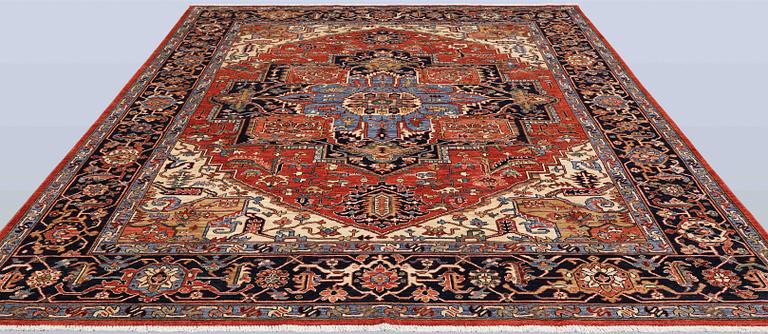 A Zigler Heriz design carpet, 304 x 244 cm.