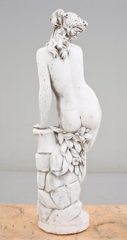 TRÄDGÅRDSSKULPTUR, gjuten stenmassa, 1900-talets andra hälft.