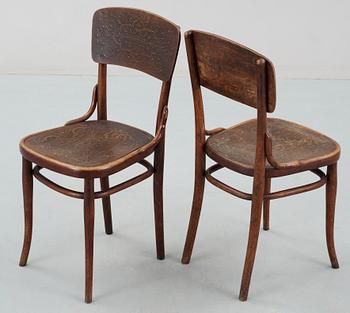 STOLAR, 6 st, Thonet, tidigt 1900-tal.