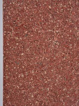 A table with granite stone top from Älvdalen, first part 19th century on a later metal stand.