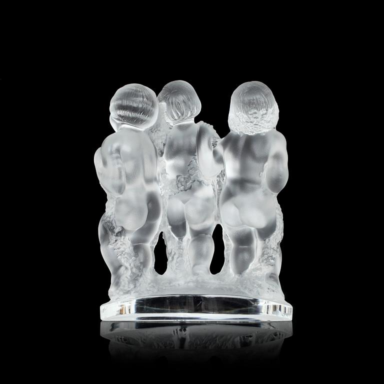 FIGURIN, glas, Lalique, France, 1900-tal.