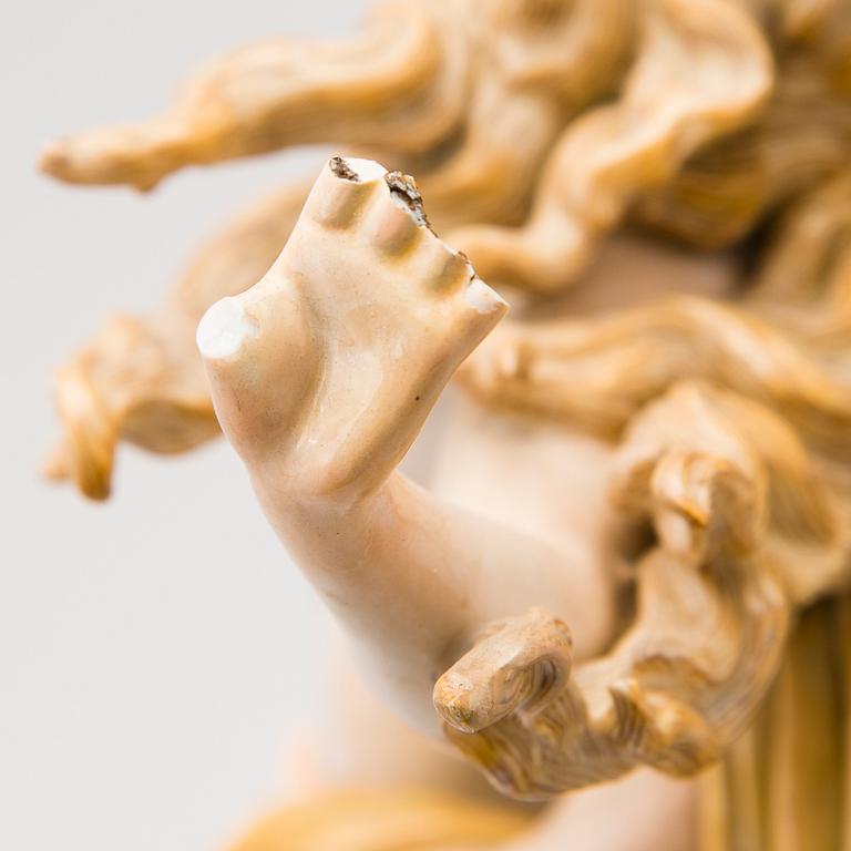 A Meissen porcelain figural group, Germany late 19th Century.