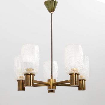 Ceiling lamp, likely from Germany, 1950s.