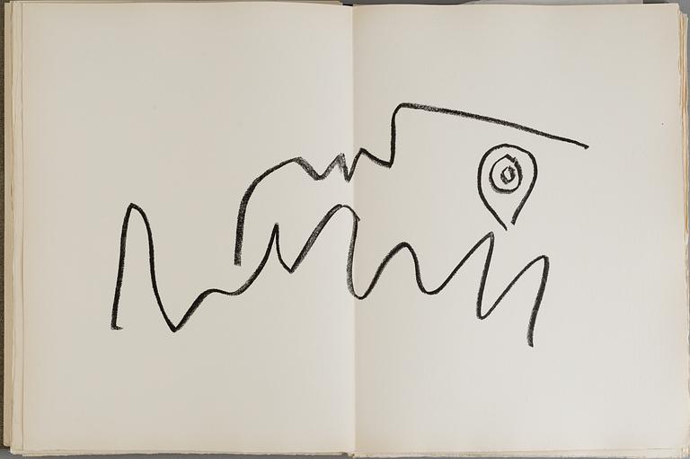 PABLO PICASSO ,  book comprising of 24 lithographs, signed by the artist and the author.