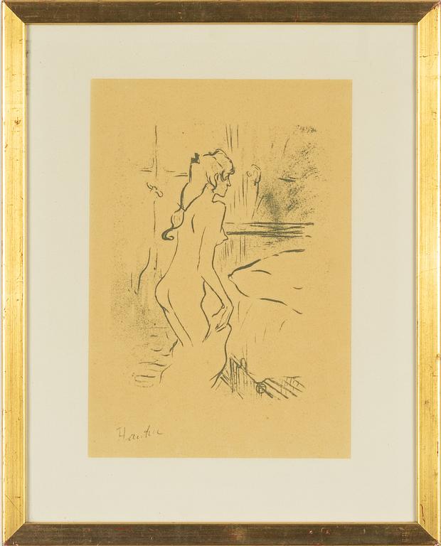 Henri de Toulouse-Lautrec, "Etude de femme".