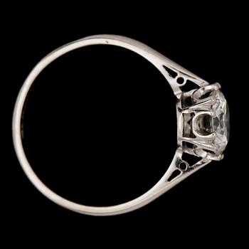 RING, briljantslipad diamant, 1.75 ct.