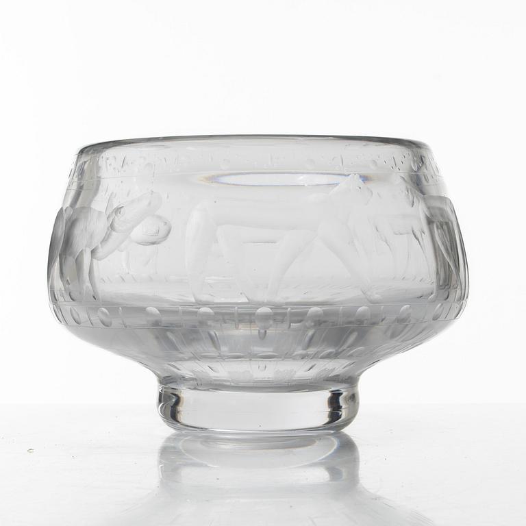 Erik Höglund, a bowl.