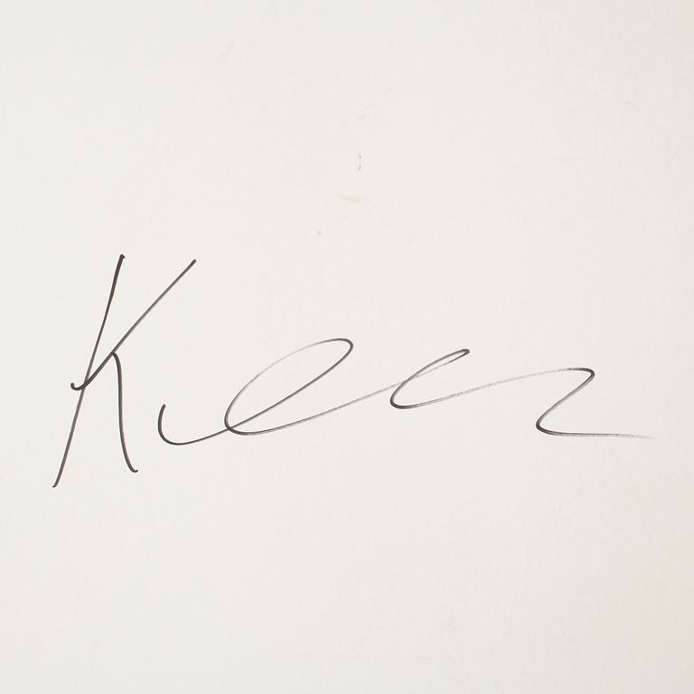 A Jonas Bohlin 'Concrete' by Källemo, Sweden, ca 1982, signed 7/100.