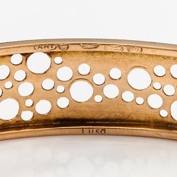 Liisa Vitali, Armband "Muurahaisenpolku", 14K guld. Aatos Johannes Hauli, Helsingfors 1968.