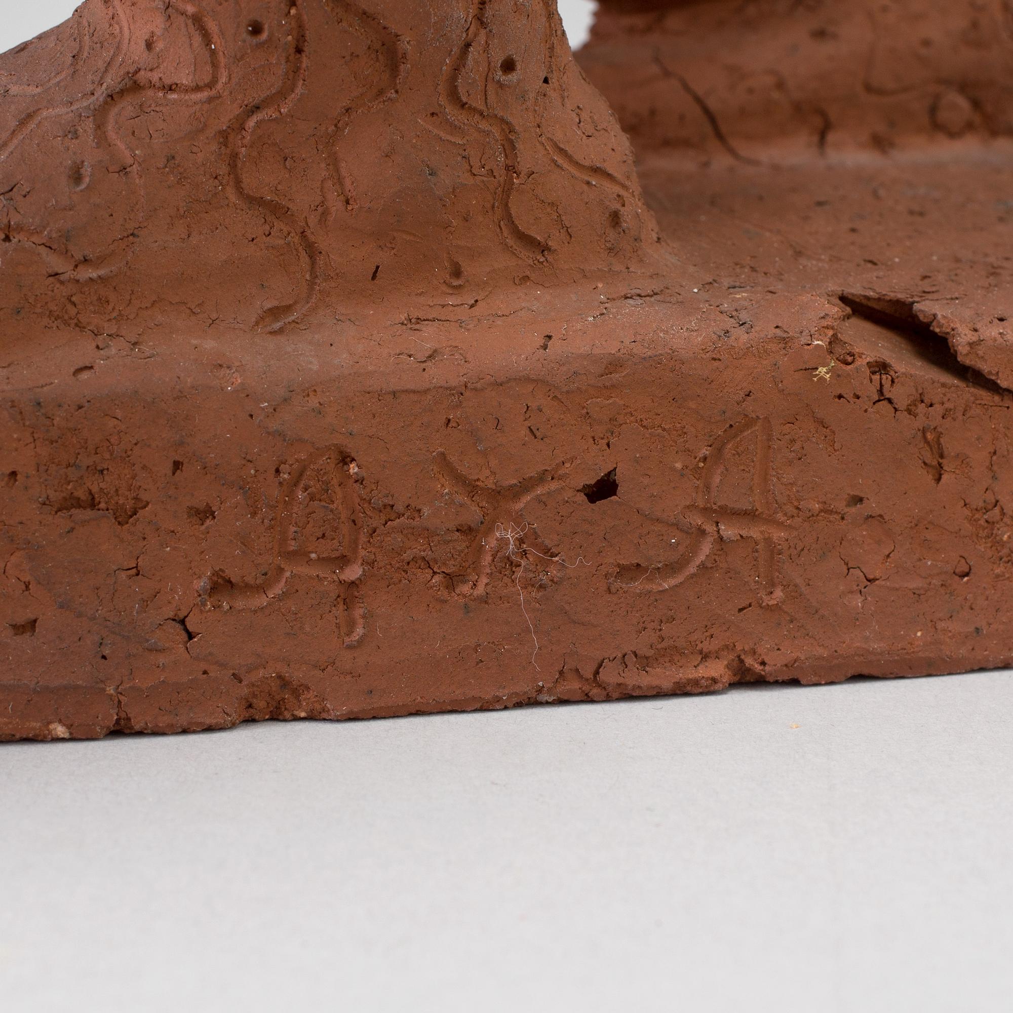 A sculpture by Axel Axa Andersson, signed.