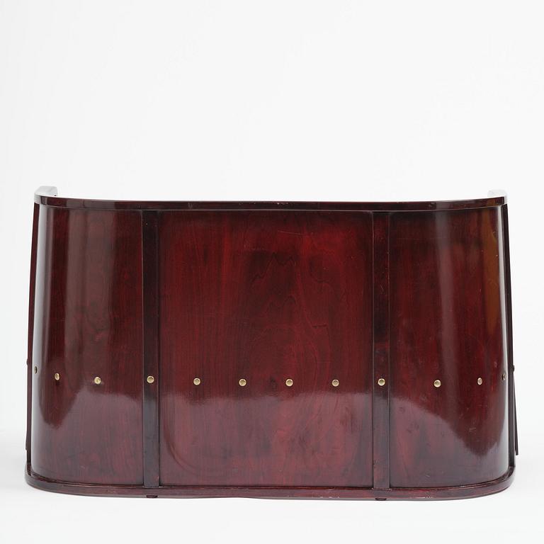Josef Hoffmann, salongsmöbel, fyra delar, modell 421/428, Jacob & Josef Kohn, Wien, 1900-talets början.