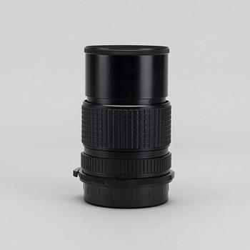 KAMERA, PENTAX 6x7, objektiv 165 mm, 90 mm samt kameraväska, Billingham. 1900-talets fjärde kvartal.