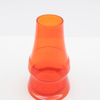 Tamara Aladin, vases, 3 pcs, glass, Riihimäen Lasi, Finland, 1960s/70s.