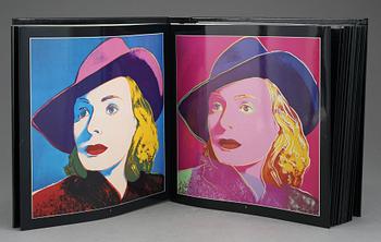 ANDY WARHOL, BOK, "Portraits of Ingrid Bergman by Andy Warhol".