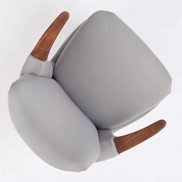 Ib Kofod-Larsen, a rare armchair model 423, Christensen & Larsen, Denmark, 1950s.