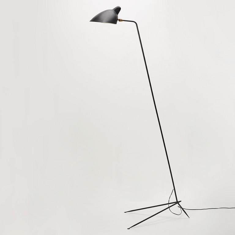 SERGE MOUILLE, a floor lamp, Ateliers Serge Mouille, France ca 1953.