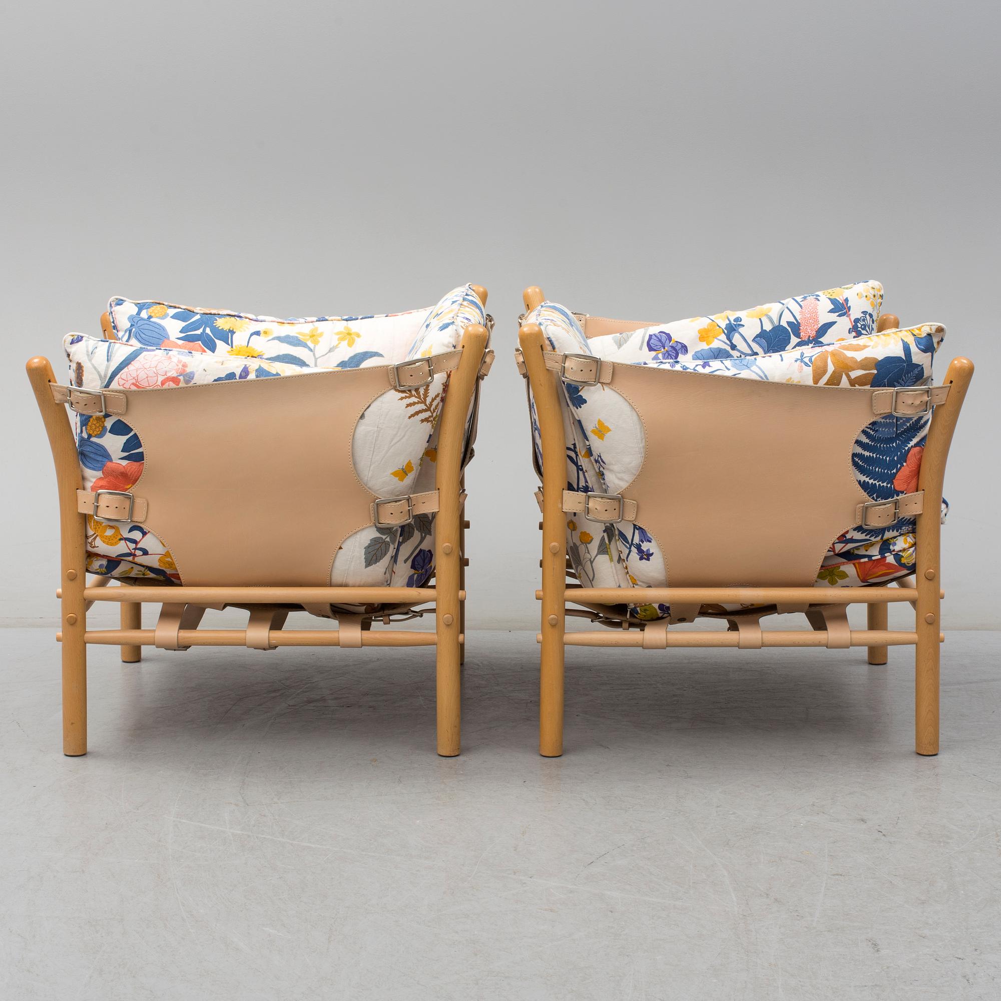 ARNE NORELL, fåtöljer, ett par, "Ilona", 1900-talets andra hälft.