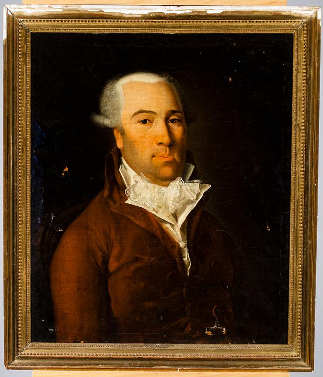 OKÄND KONSTNÄR, olja på duk, osignerad, Frankrike, 1700-talets slut.