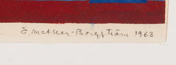 Ernst Mether-Borgström, "Sininen sommitelma".