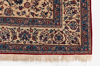A semi-antique Nain Tuteshk rug, Central Persia (Iran), c. 228 x 153 cm.