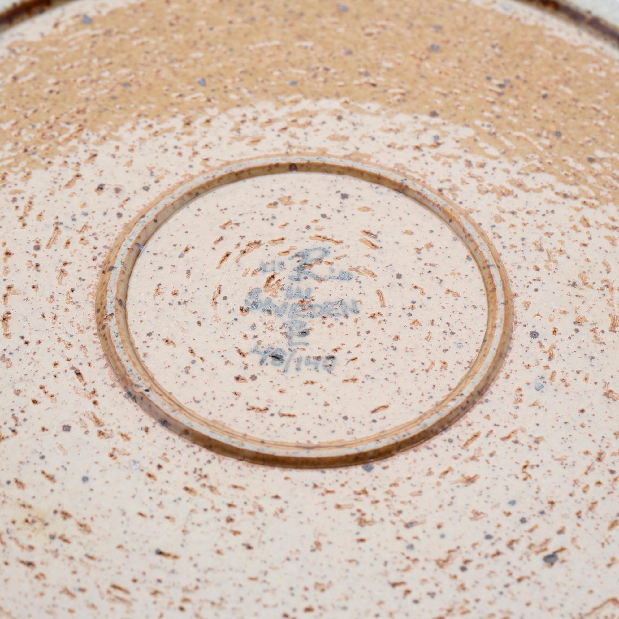 Bertil Lundgren, Bowl, Rörstrand, 1970s.