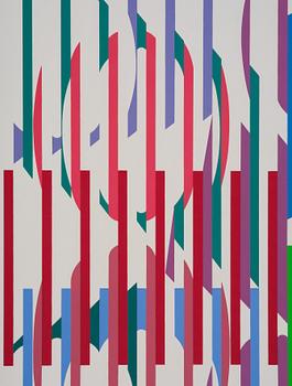 Yaacov Agam, Utan titel from: "Hommage aux Prix Nobel" (Nobelprismappen).