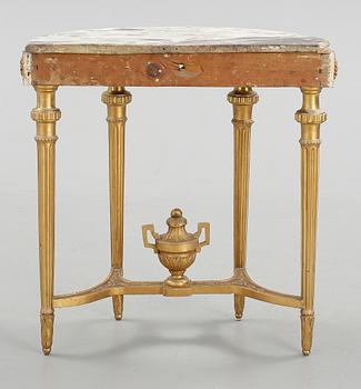 KONSOLBORD, gustavianskt, sent 1700-tal.